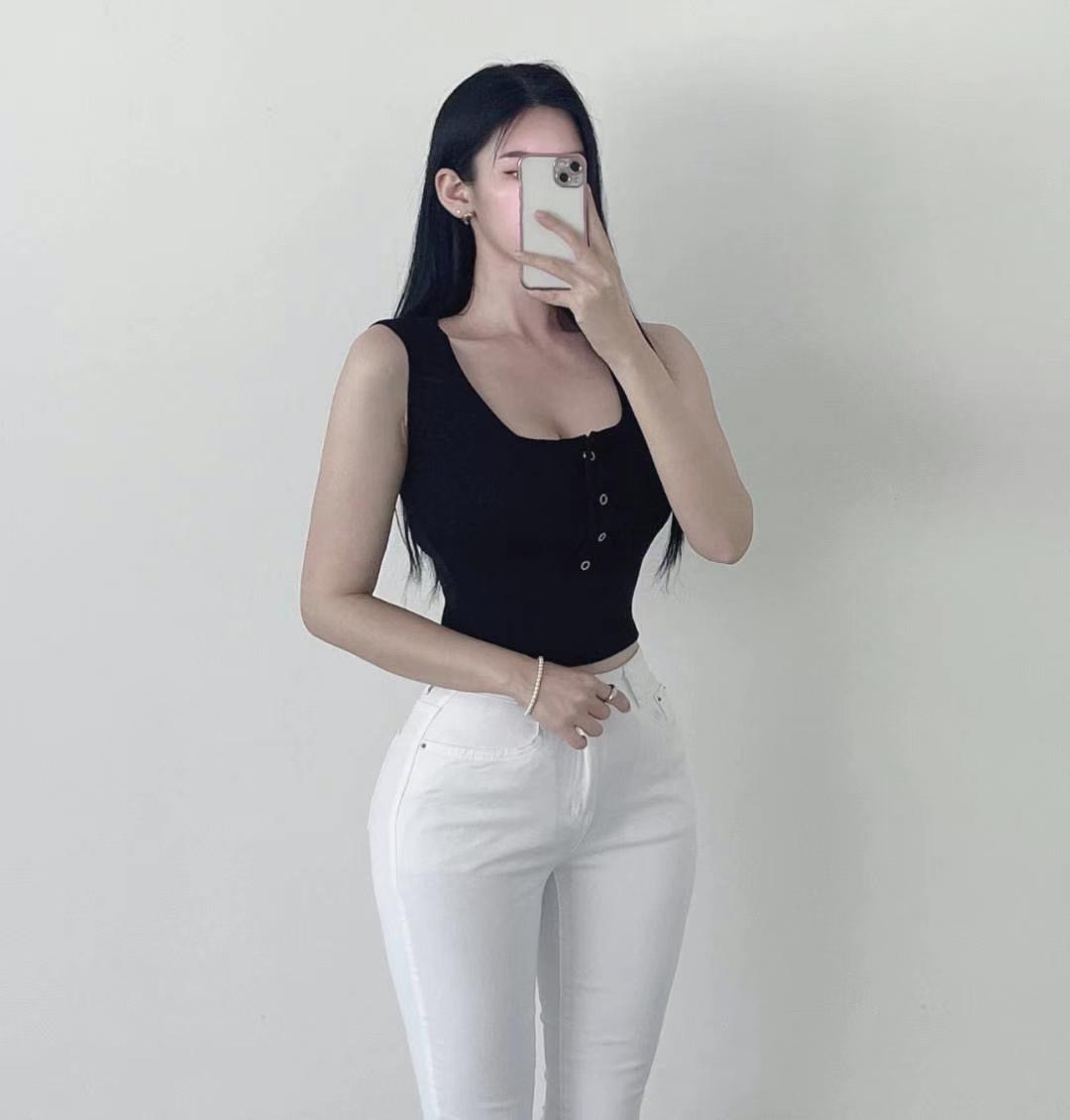 MAISON DE PINK韓國直郵女裝新品真品推薦24春夏吊帶背心MAISON DE PINK吊帶/背心圖色4