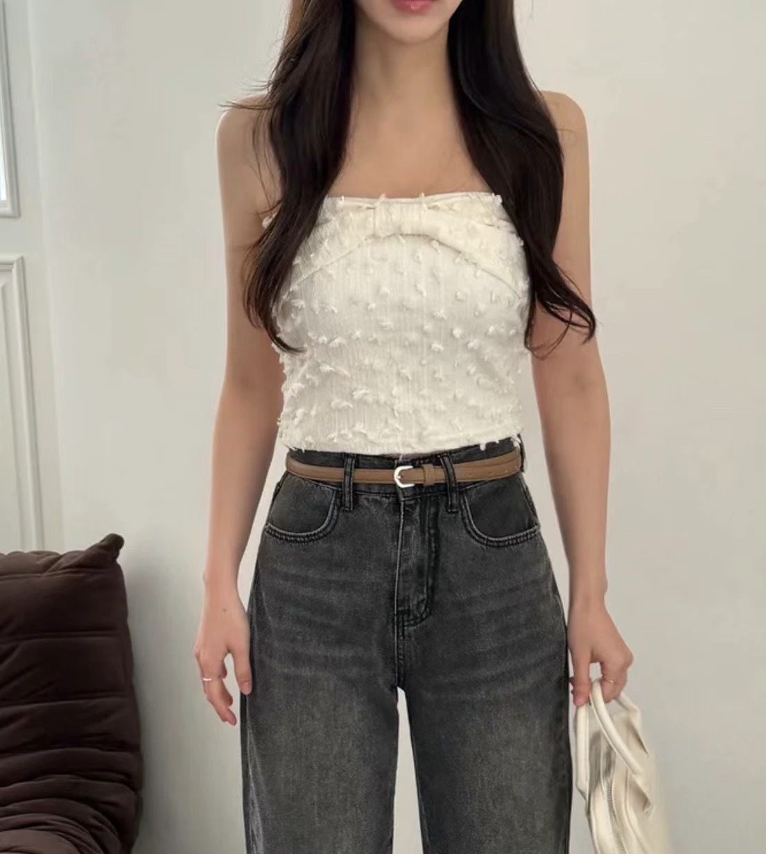 MIMISHOUS-OT韓國直郵女裝新款職業推薦熱賣休閑人氣吊帶背心MIMISHOUS吊帶/背心