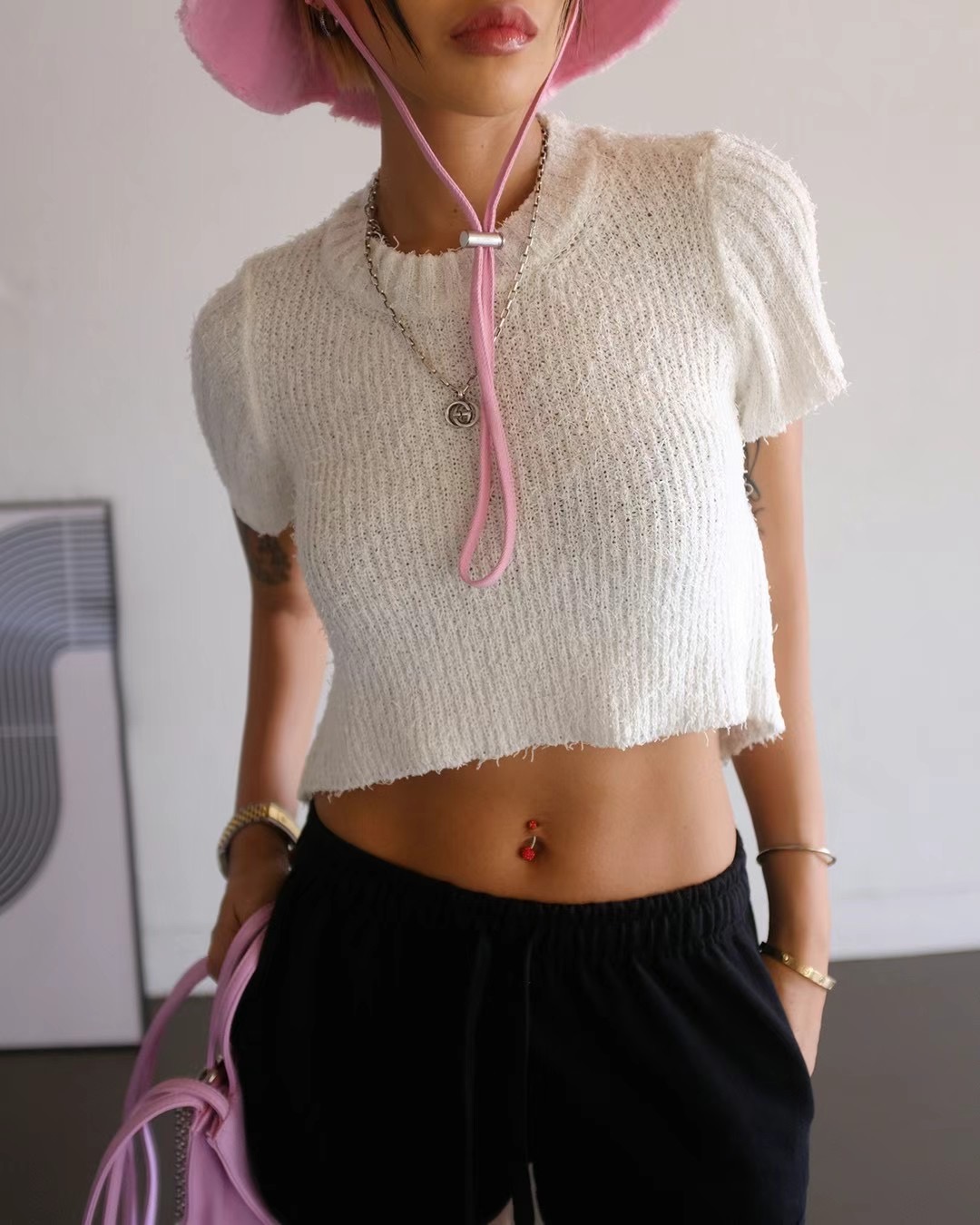 MINICLOSET韓國直郵東大門實拍女裝新品24春夏推薦針織衫MINICLOSET針織衫圖色1