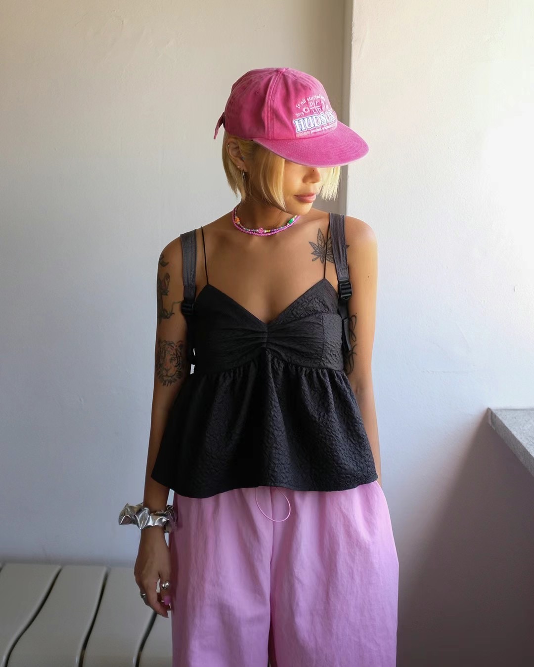 MINICLOSET韓國直郵東大門實拍女裝新款熱賣真品休閑吊帶背心MINICLOSET吊帶/背心