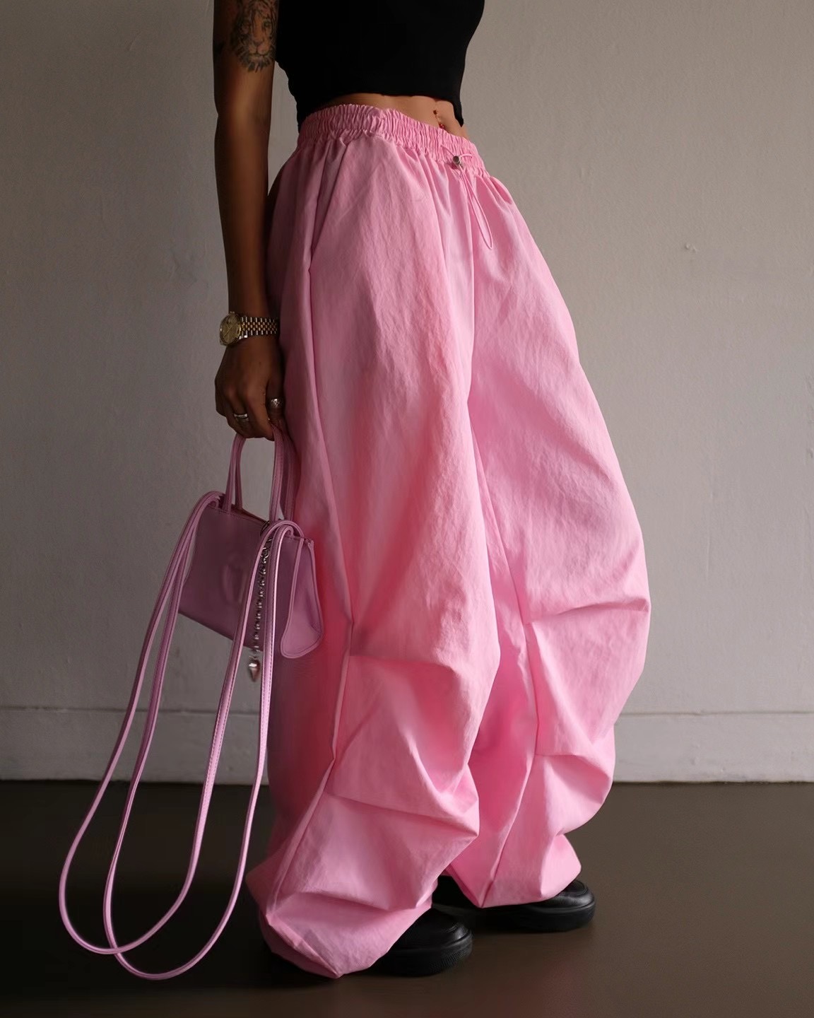 MINICLOSET韓國直郵東大門實拍女裝新品24春夏真品休閑褲MINICLOSET休閑褲圖色1