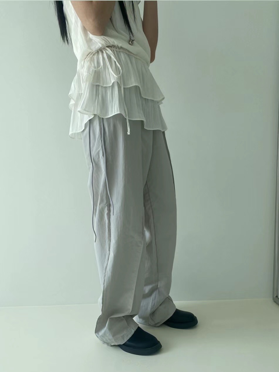 PEETS韓國直郵女裝新品休閑真品時尚推薦職業人氣24春夏休閑褲PEETS休閑褲