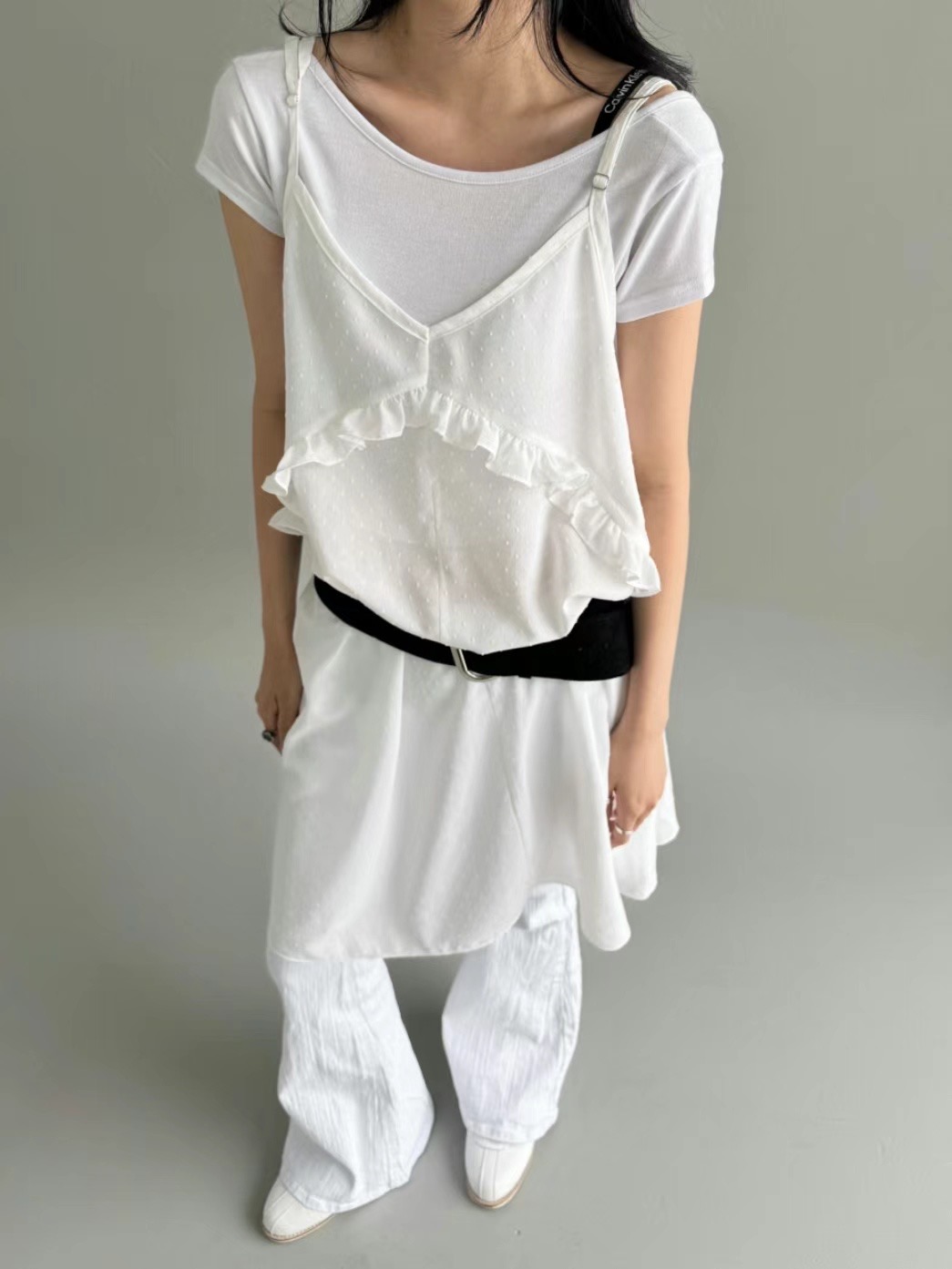 PEETS韓國直郵東大門代購女裝新品24春夏時尚休閑熱賣連衣裙PEETS連衣裙圖色2