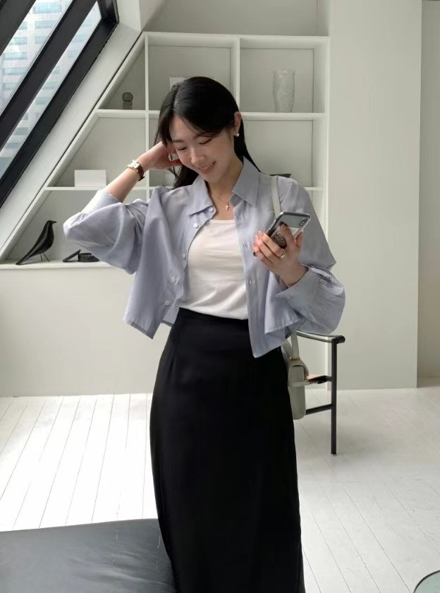 SOARE韓國直郵女裝新款時尚真品休閑人氣熱賣職業襯衫蕾絲衫SOARE襯衫/蕾絲衫圖色2