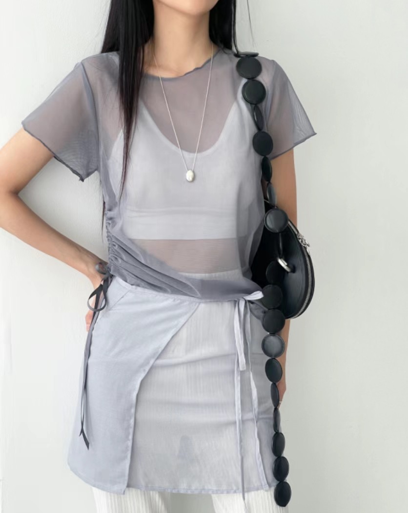 OEUF韓國直郵女裝新品24春夏人氣熱賣時尚職業推薦休閑T恤OEUFT恤