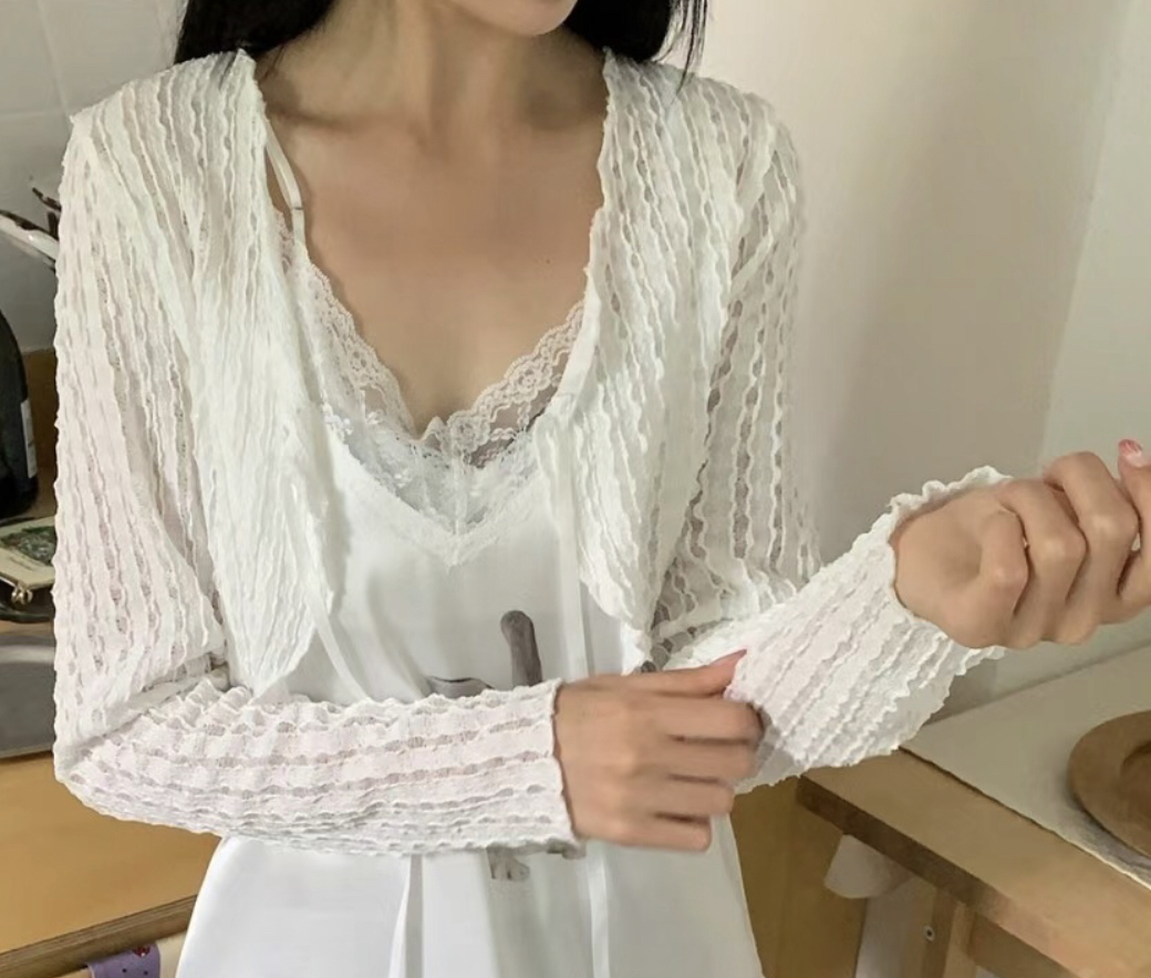 OEUF韓國直郵東大門代購女裝新款推薦時尚休閑24春夏針織衫OEUF針織衫圖色2