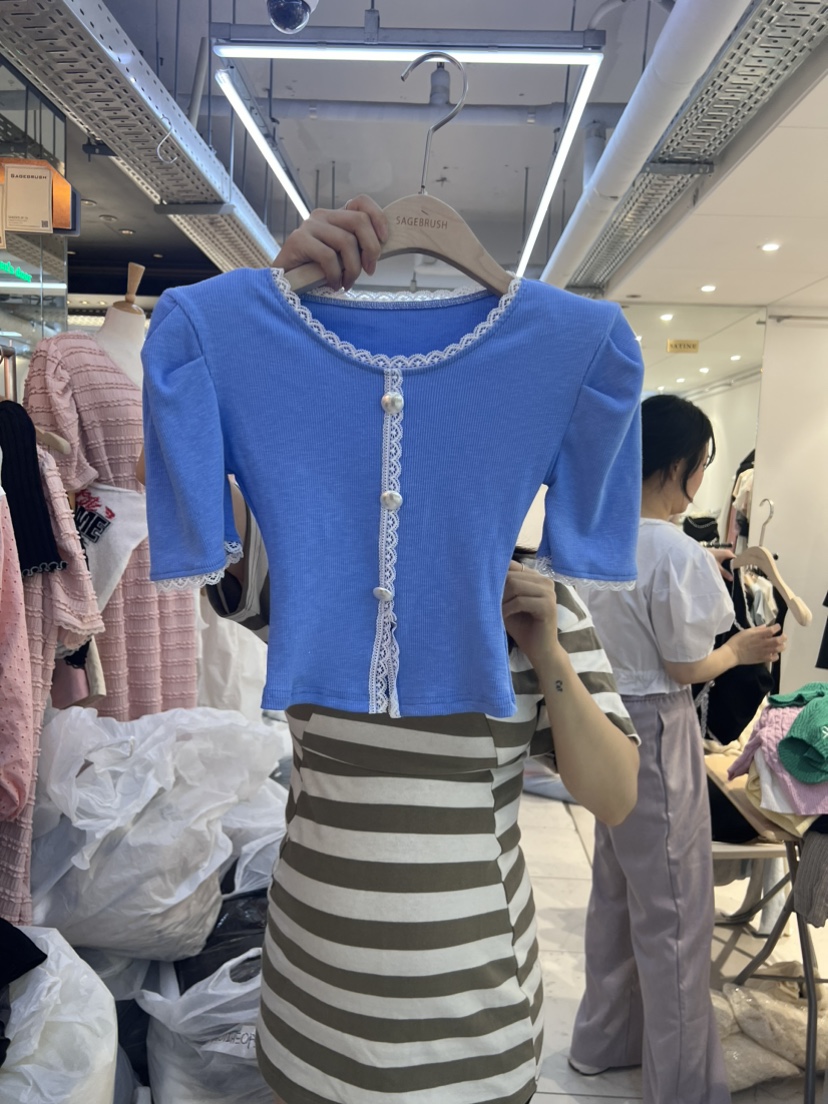 SAGE BRUSH韓國直郵東大門實拍女裝新品職業推薦人氣針織衫SAGE BRUSH針織衫圖色2