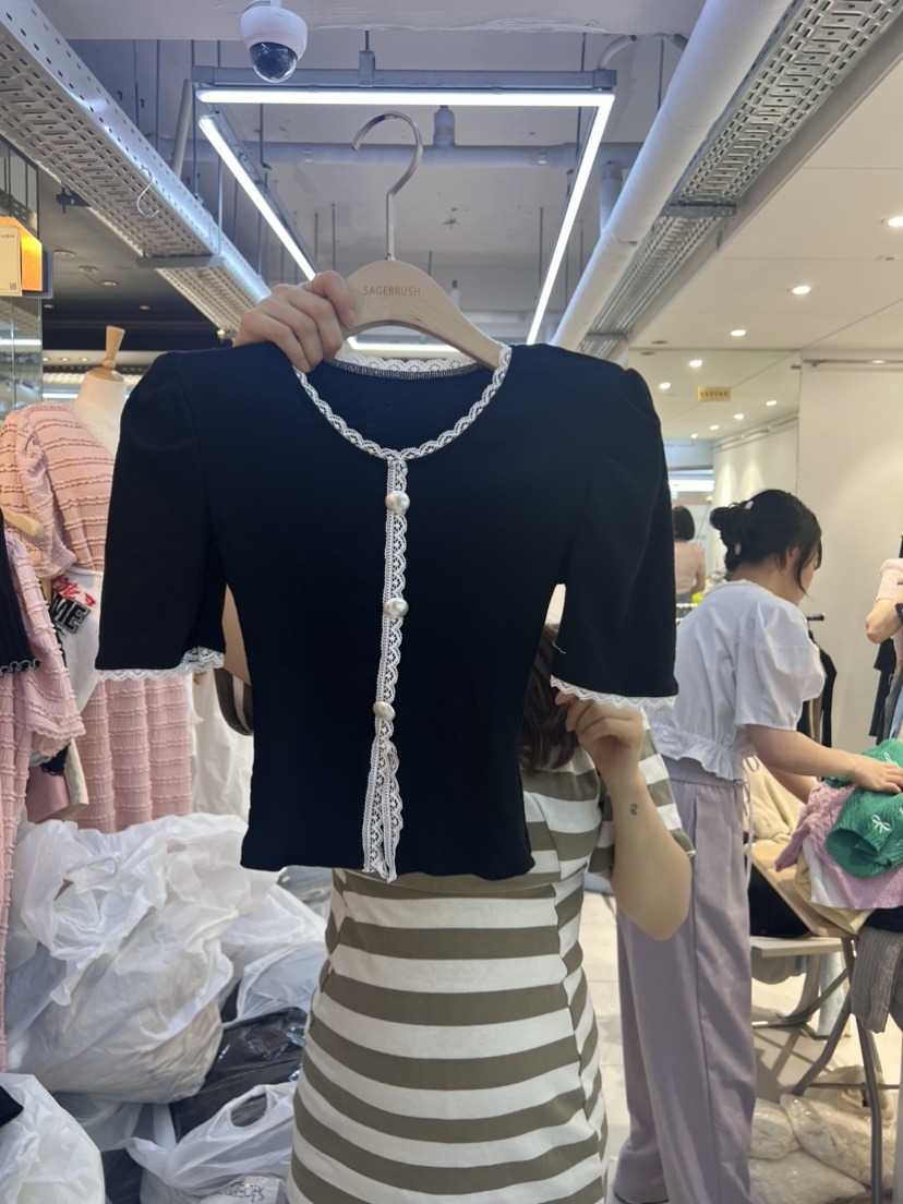 SAGE BRUSH韓國直郵東大門實拍女裝新品職業推薦人氣針織衫SAGE BRUSH針織衫圖色3