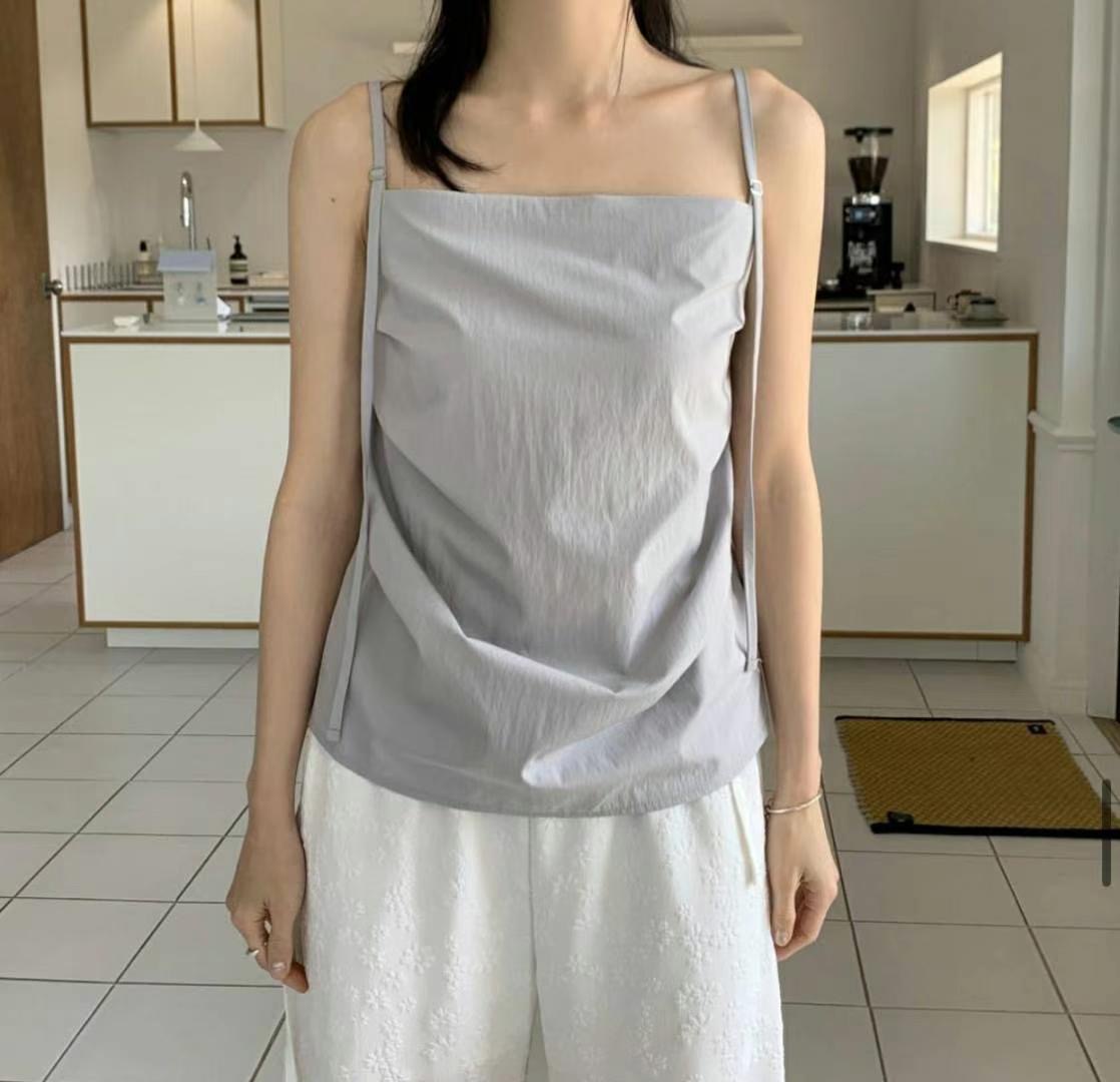 THE NEW-더뉴-T韓國直郵東大門代購女裝新款休閑吊帶背心THE NEW吊帶/背心圖色2