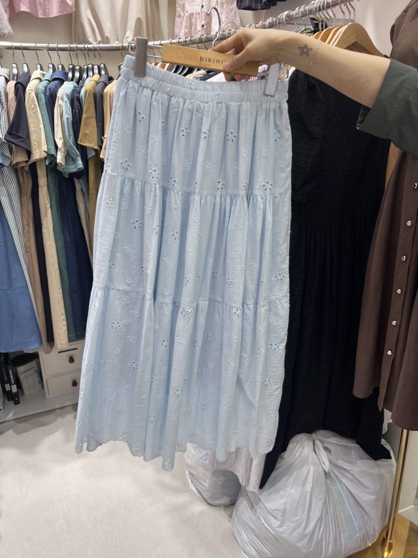 BIKINI韓國直郵東大門實拍女裝新品熱賣休閑人氣職業真品長裙BIKINI長裙圖色2