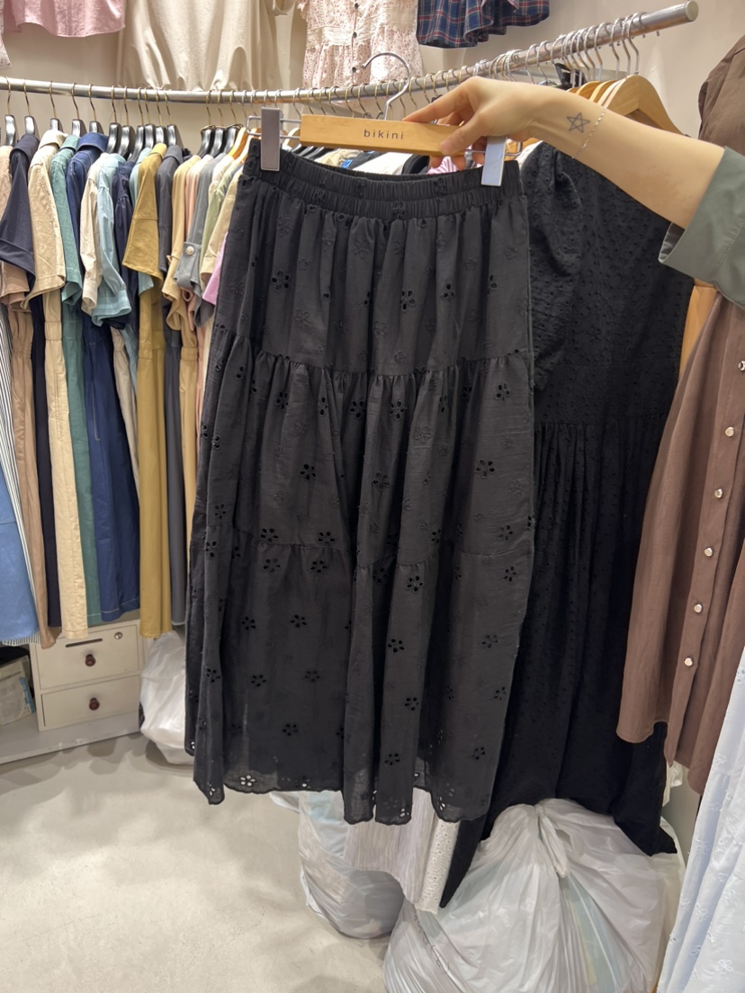 BIKINI韓國直郵東大門實拍女裝新品熱賣休閑人氣職業真品長裙BIKINI長裙圖色3