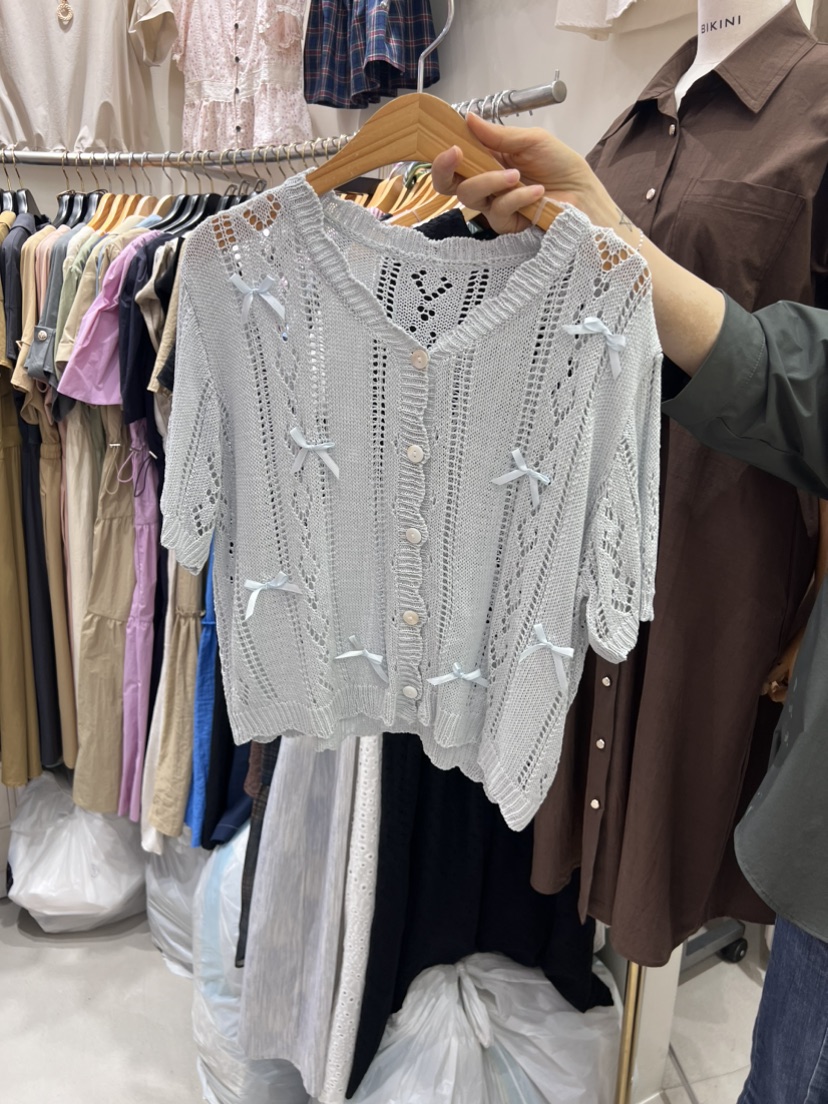 BIKINI韓國直郵東大門實拍女裝新款推薦熱賣時尚職業針織衫BIKINI針織衫圖色1