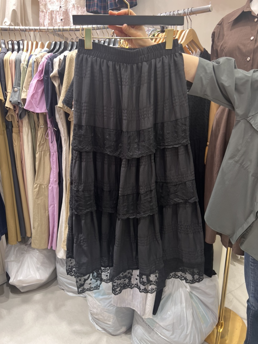 BIKINI韓國直郵東大門代購女裝新品職業24春夏熱賣真品長裙BIKINI長裙