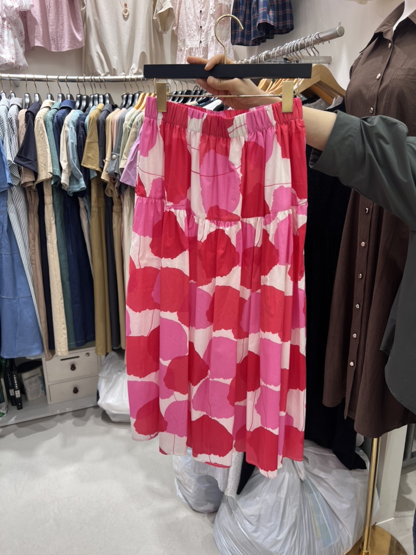 BIKINI直郵韓國代購女裝新品24春夏職業時尚熱賣休閑長裙BIKINI長裙