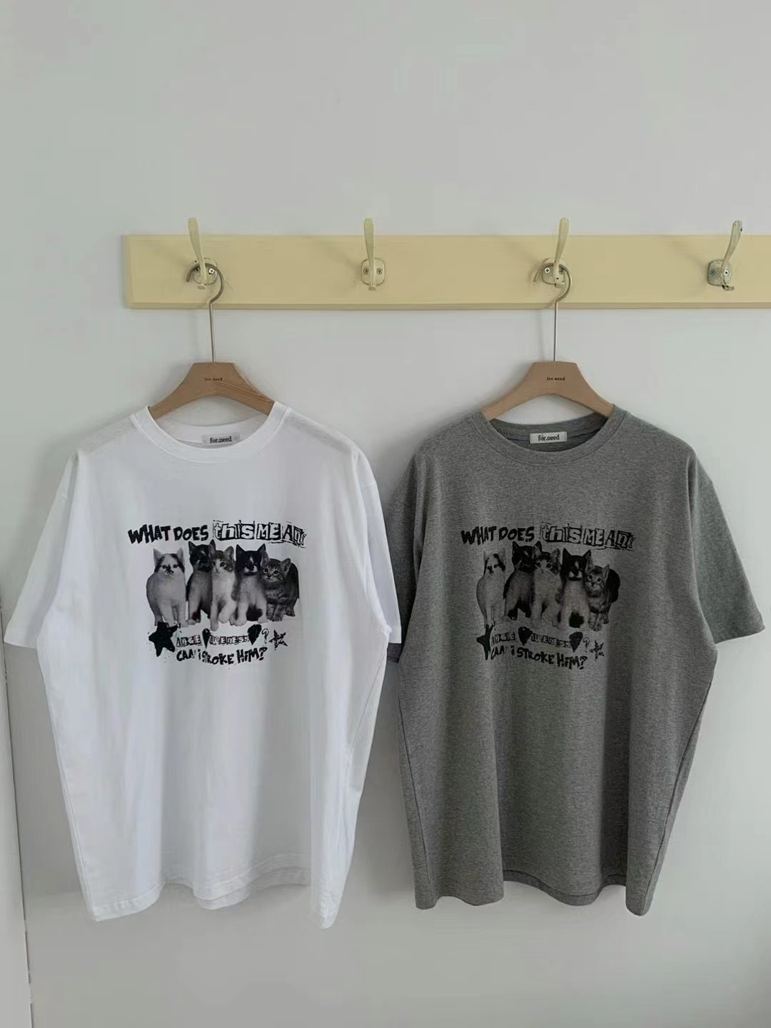 FOR.NEED韓國直郵東大門代購女裝新品人氣推薦休閑職業T恤FOR.NEEDT恤
