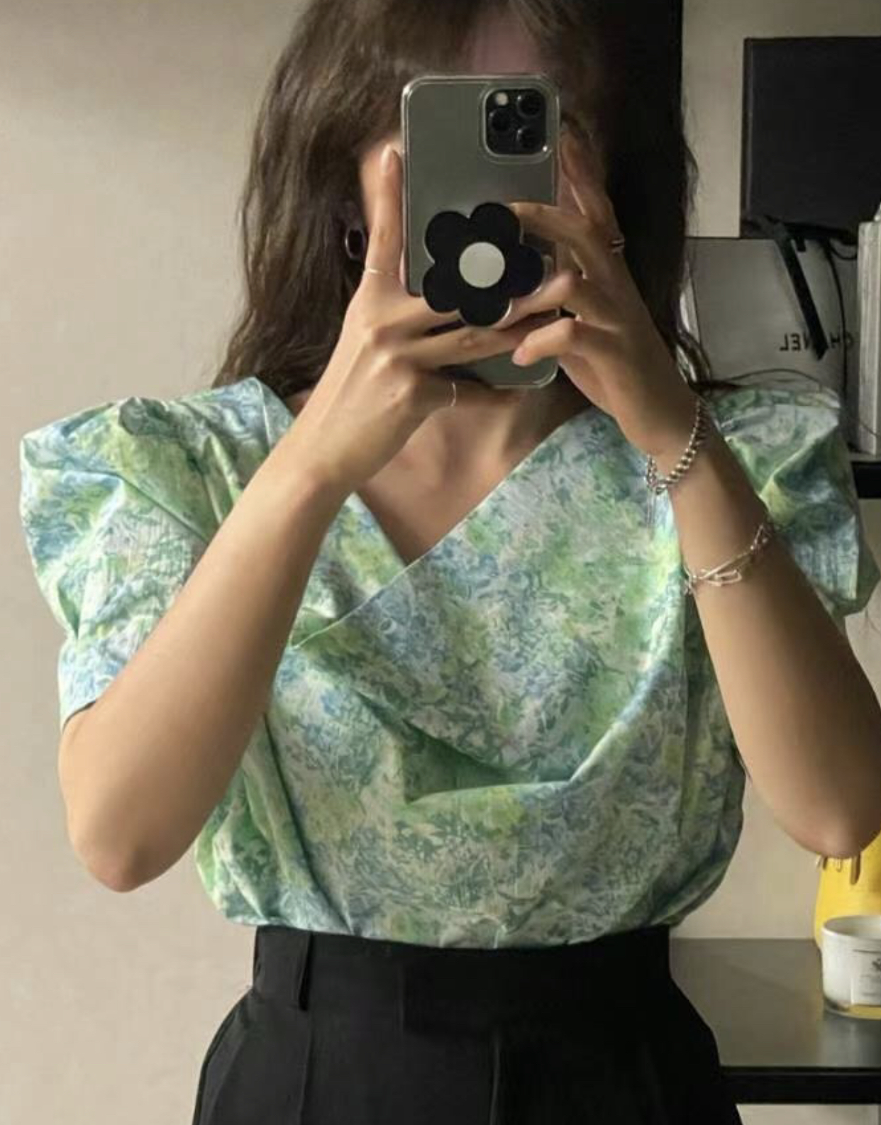 JGREY韓國直郵東大門代購女裝新品24春夏真品時尚襯衫蕾絲衫JGREY襯衫/蕾絲衫