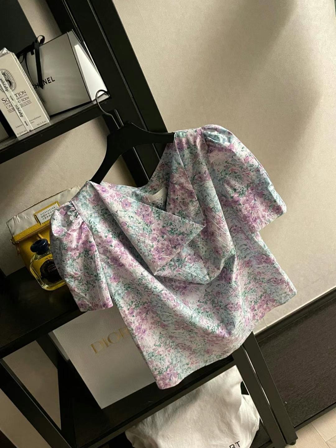 JGREY韓國直郵東大門代購女裝新品24春夏真品時尚襯衫蕾絲衫JGREY襯衫/蕾絲衫圖色1