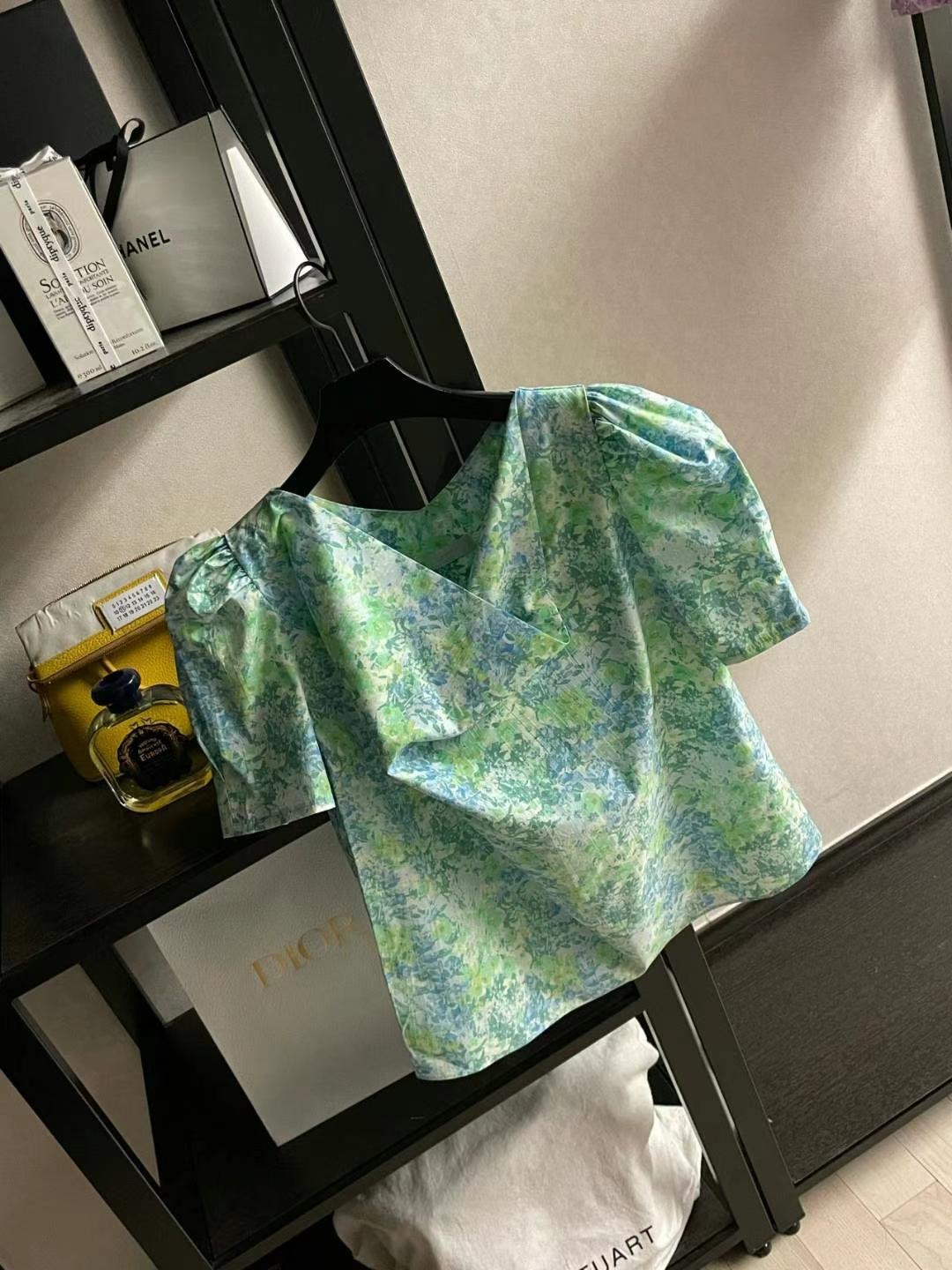 JGREY韓國直郵東大門代購女裝新品24春夏真品時尚襯衫蕾絲衫JGREY襯衫/蕾絲衫圖色2