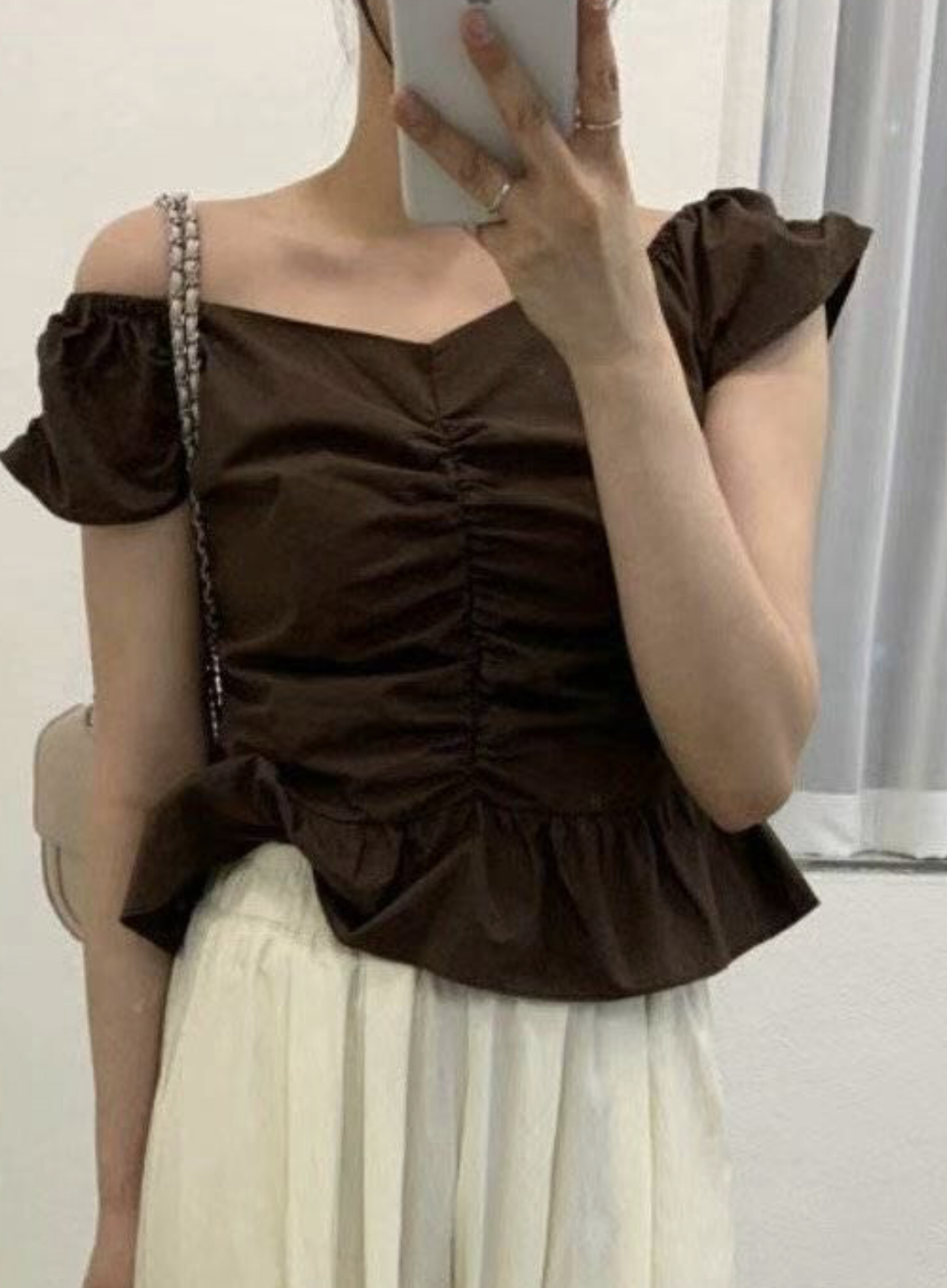 JGREY直郵韓國代購女裝新品休閑熱賣24春夏推薦襯衫蕾絲衫JGREY襯衫/蕾絲衫圖色4