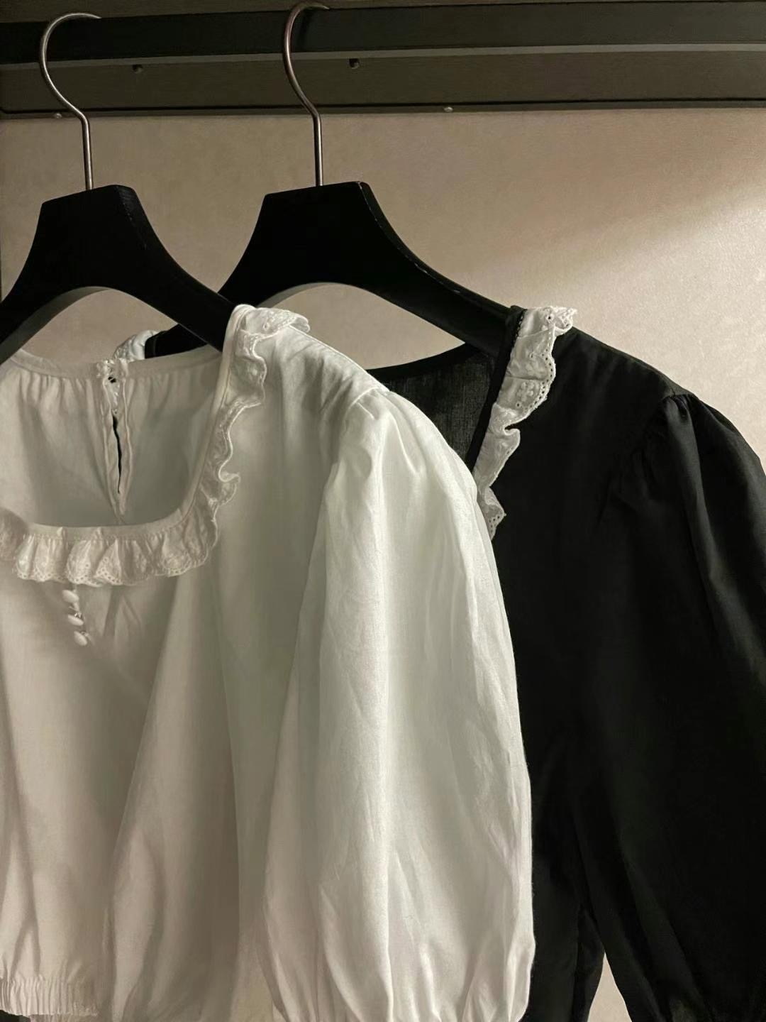 JGREY韓國直郵東大門實拍女裝新品熱賣職業24春夏襯衫蕾絲衫JGREY襯衫/蕾絲衫