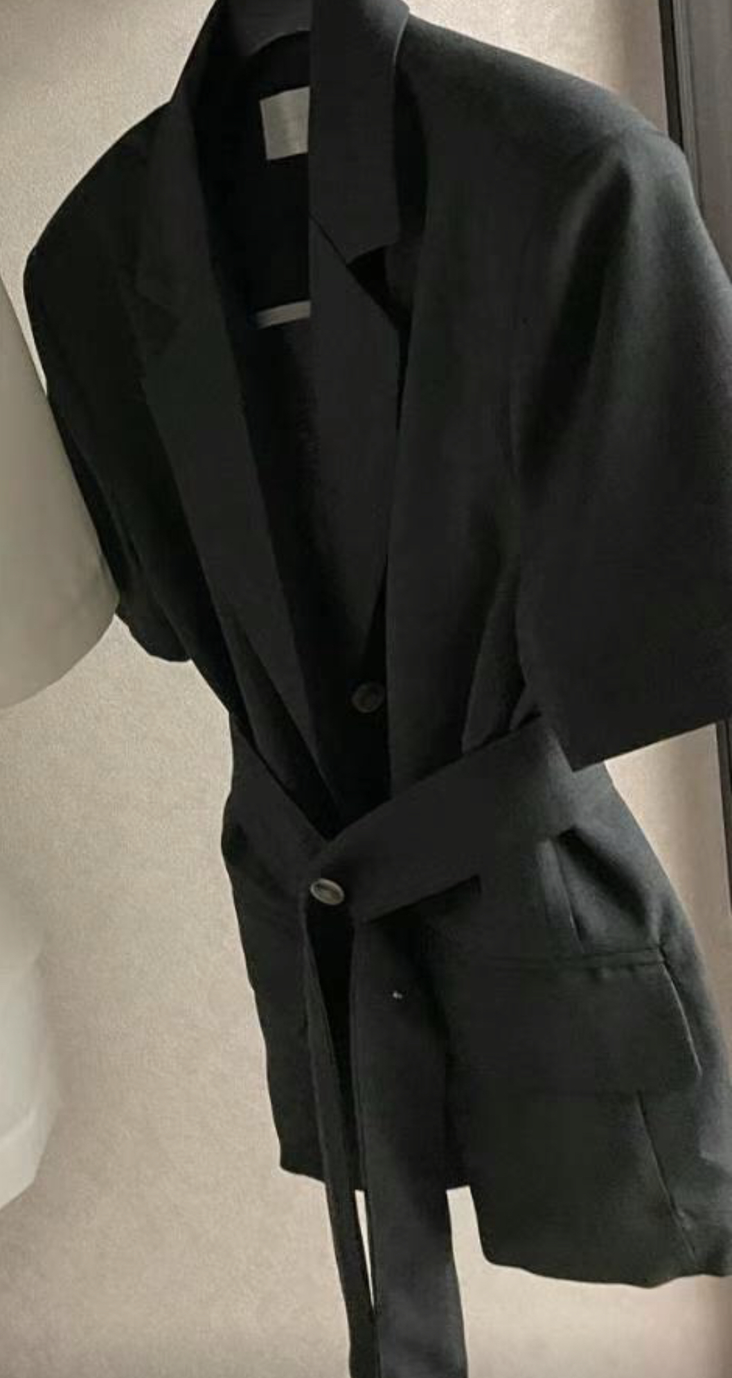 JGREY韓國直郵東大門代購女裝新品時尚休閑真品職業夾克含腰帶JGREY夾克圖色2
