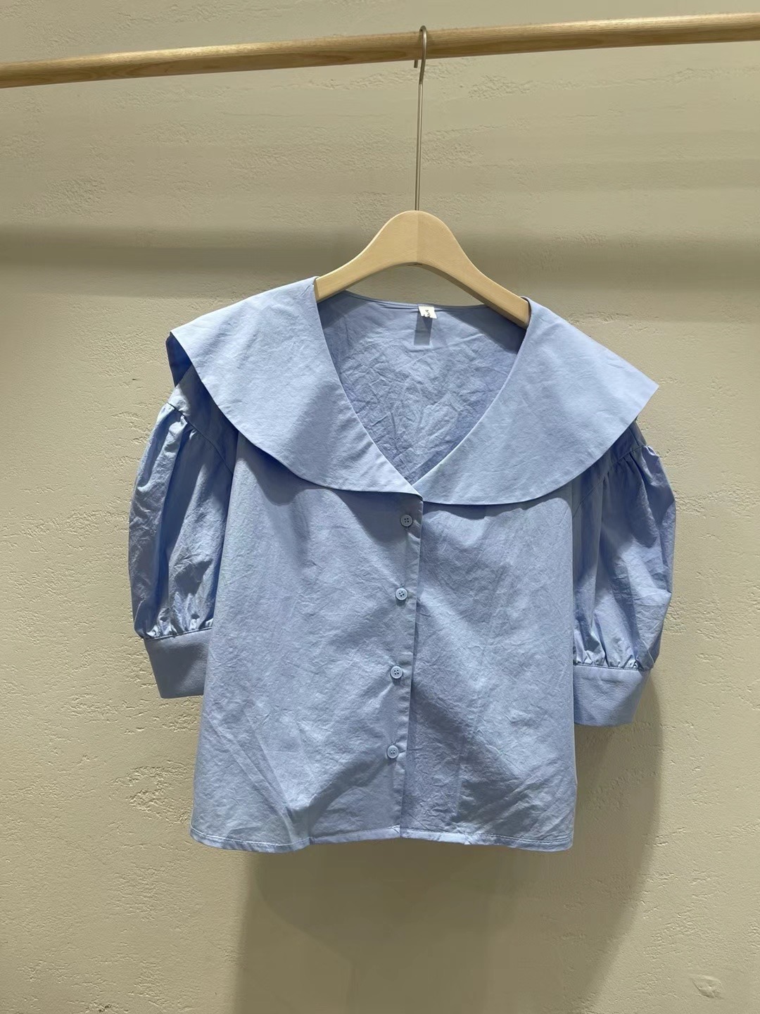 버터플라이韓國直郵東大門實拍女裝新款推薦休閑襯衫蕾絲衫버터플라이襯衫/蕾絲衫圖色2