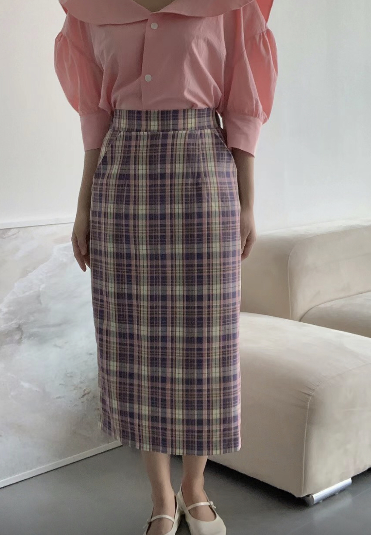 버터플라이直郵韓國代購女裝新款24春夏熱賣推薦時尚長裙버터플라이長裙圖色3