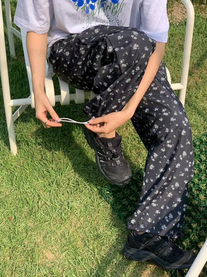 MIPPUDA韓國直郵東大門實拍女裝新款休閑推薦24春夏休閑褲MIPPUDA休閑褲