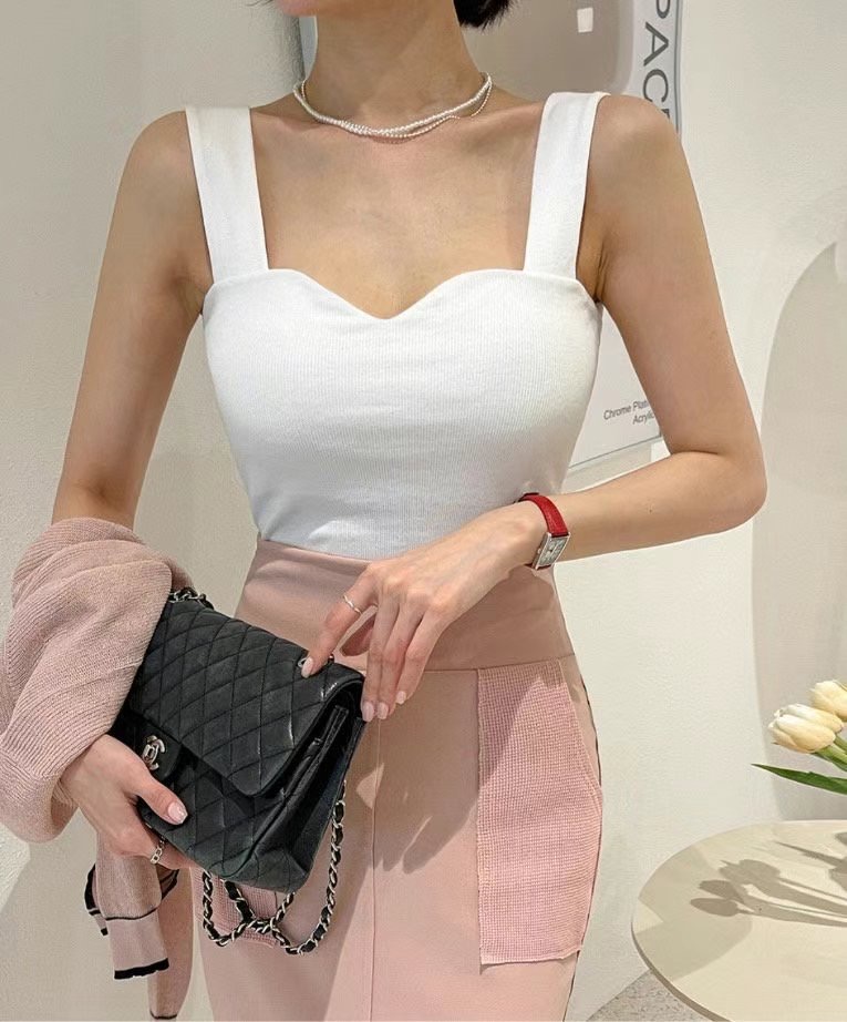 BLACK LINE韓國直郵女裝新款24春夏職業休閑人氣吊帶背心BLACK LINE吊帶/背心