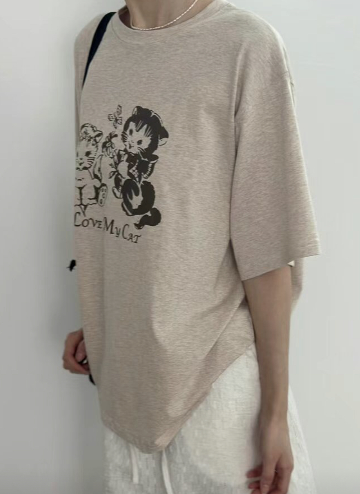 DRESS U韓國直郵東大門代購女裝新品職業真品24春夏時尚T恤DRESS UT恤圖色3