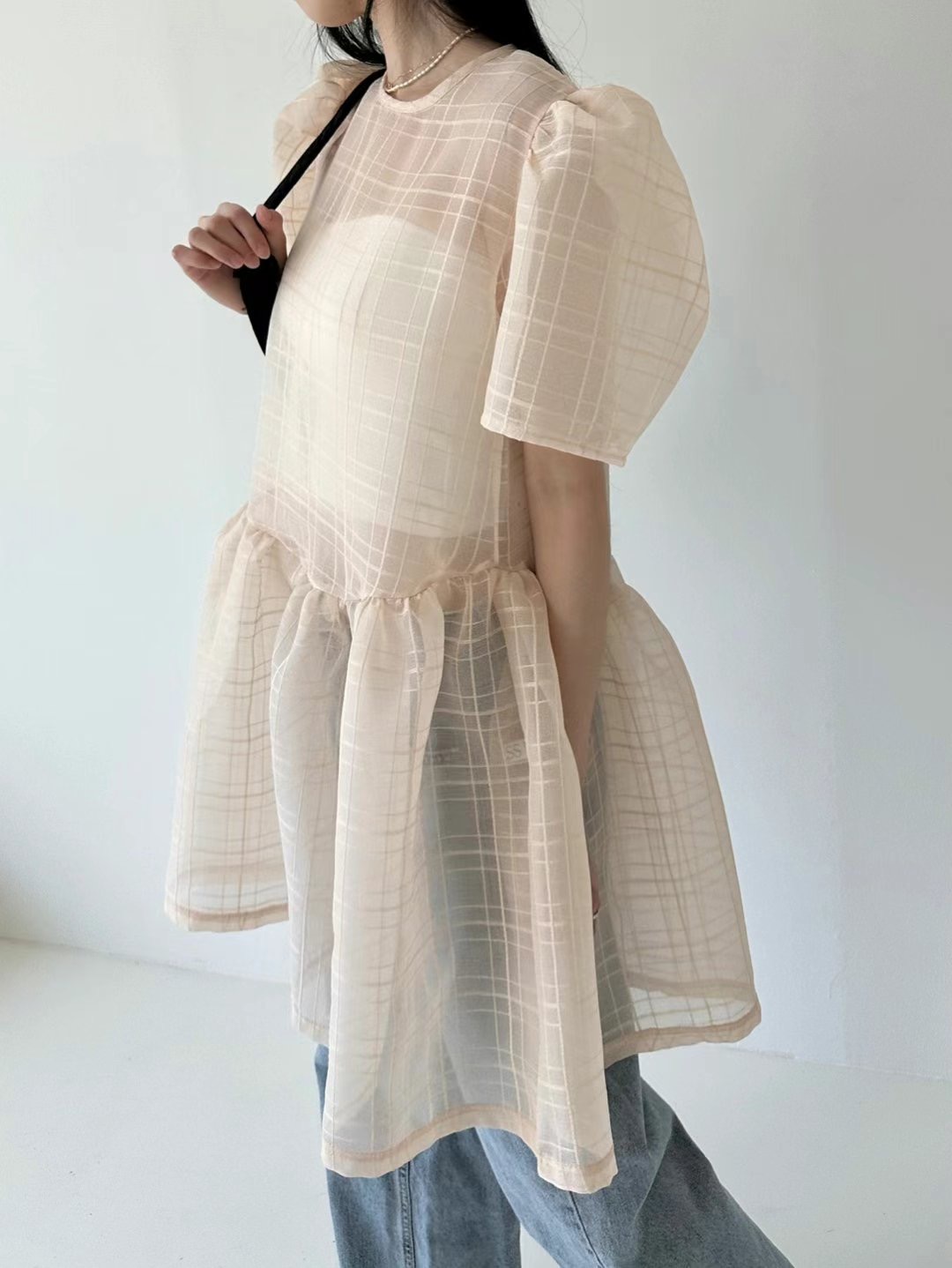 DRESS U直郵韓國代購女裝新品真品人氣推薦熱賣職業連衣裙DRESS U連衣裙圖色2
