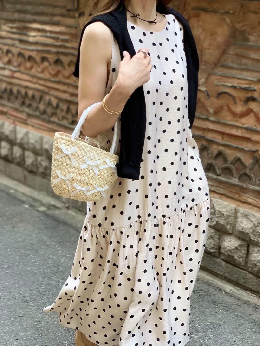 ELMU韓國直郵東大門代購女裝新款24春夏真品休閑時尚連衣裙howdy連衣裙圖色2