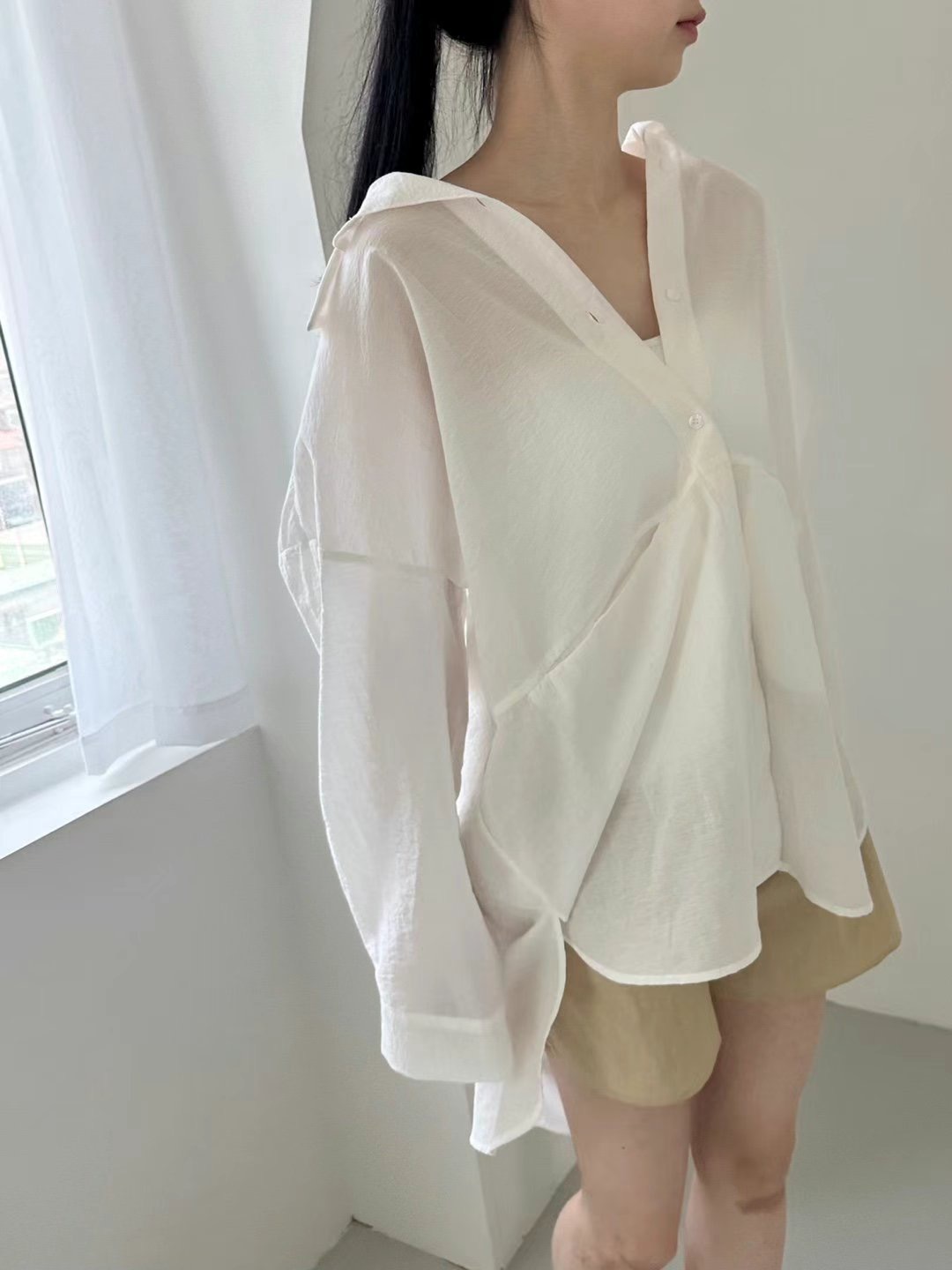 DRESS U韓國直郵東大門代購女裝新品真品推薦人氣襯衫蕾絲衫DRESS U襯衫/蕾絲衫圖色1