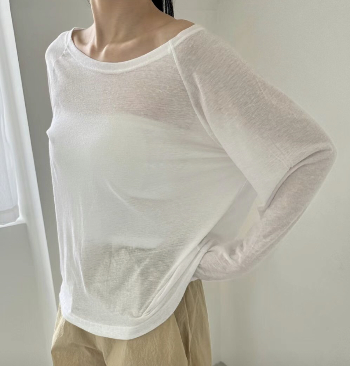 DRESS U直郵韓國代購女裝新品熱賣人氣休閑真品推薦長袖T恤DRESS U長袖T恤圖色2