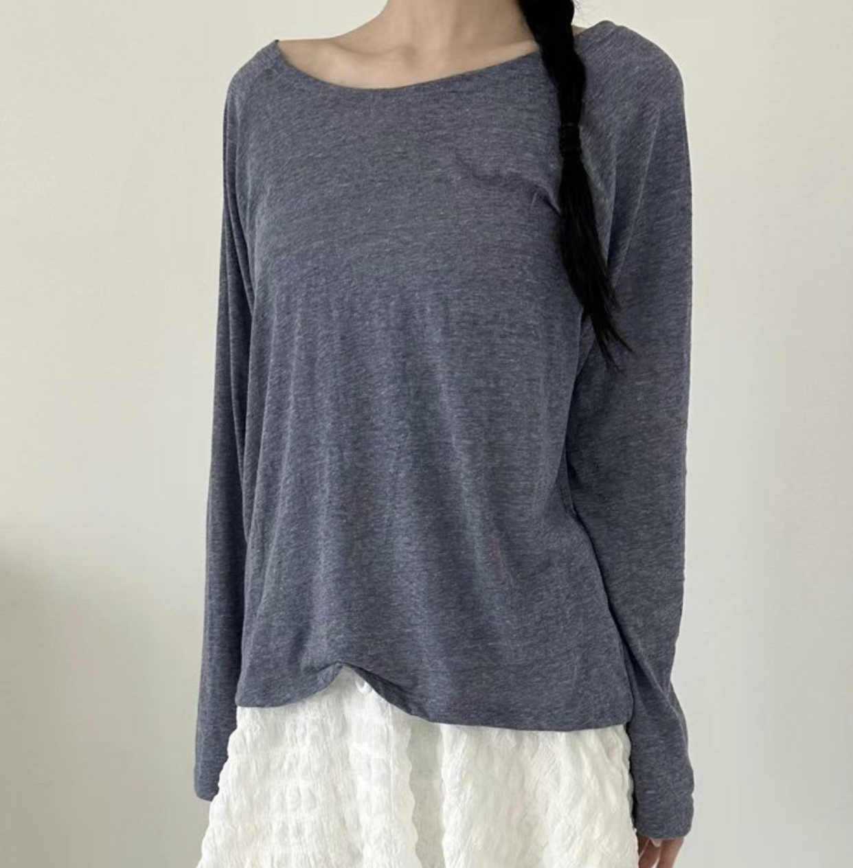 DRESS U直郵韓國代購女裝新品熱賣人氣休閑真品推薦長袖T恤DRESS U長袖T恤圖色3