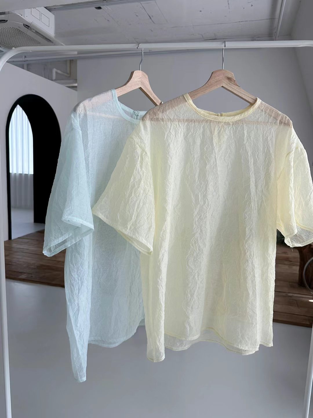 DRESS U韓國直郵東大門實拍女裝新品推薦時尚休閑襯衫蕾絲衫DRESS U襯衫/蕾絲衫