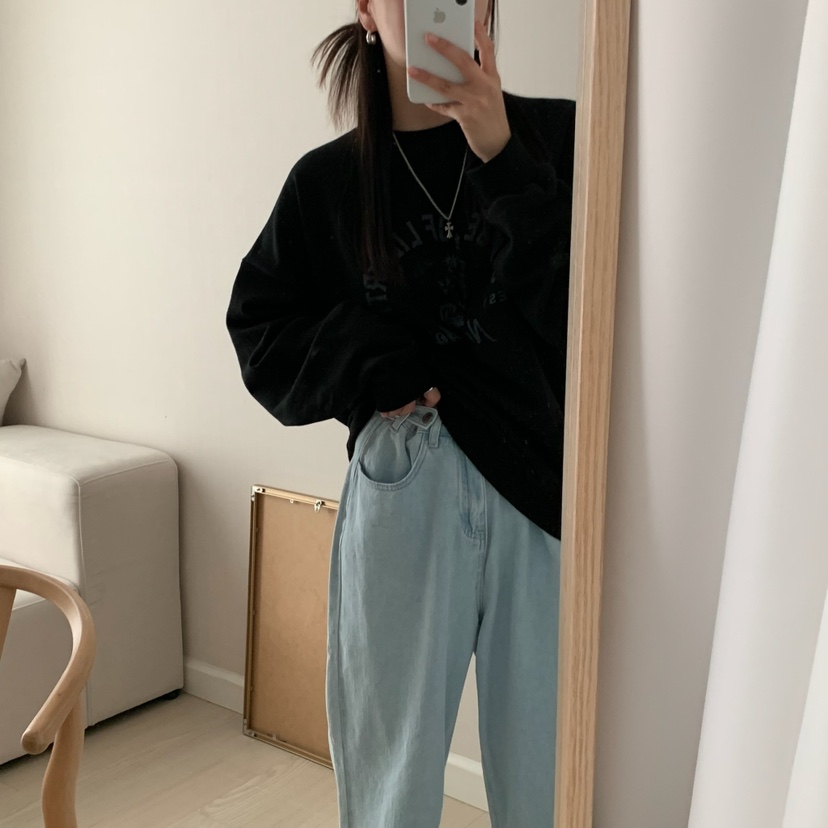 FROMJINI韓國直郵東大門實拍女裝新款推薦職業休閑熱賣衛衣FROMJINI衛衣