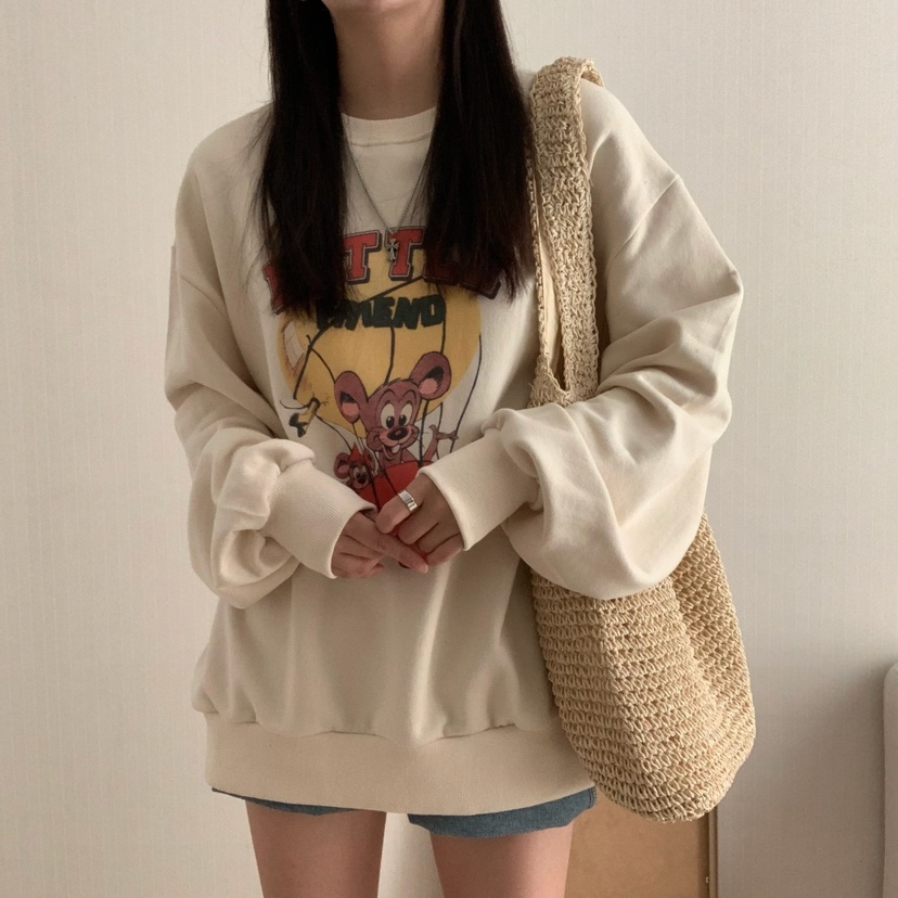 FROMJINI韓國直郵東大門代購女士新款推薦職業熱賣24秋夏衛衣FROMJINI衛衣