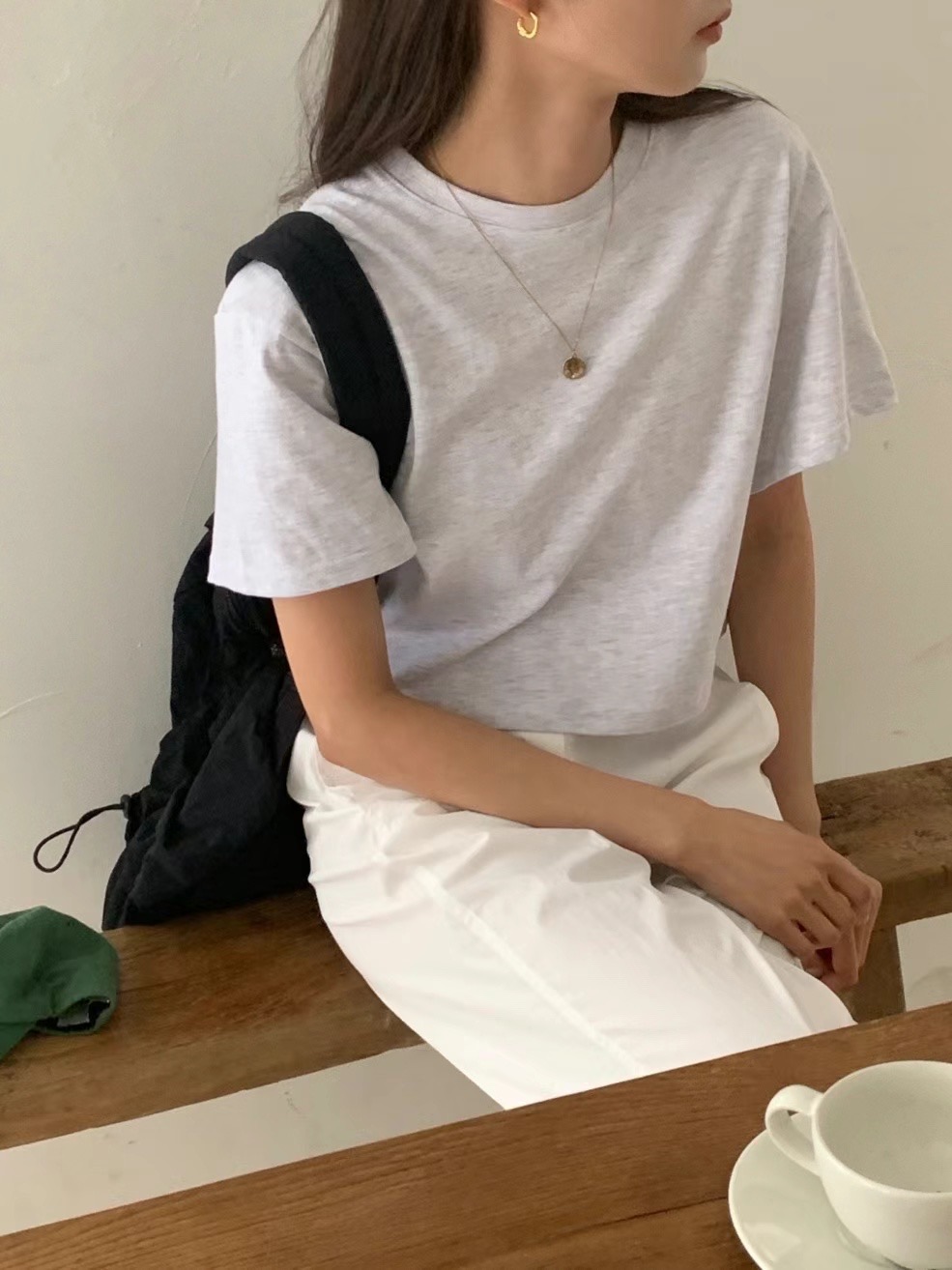 JEIIN韓國直郵女士新款人氣熱賣休閑真品職業時尚24秋夏T恤JEIINT恤