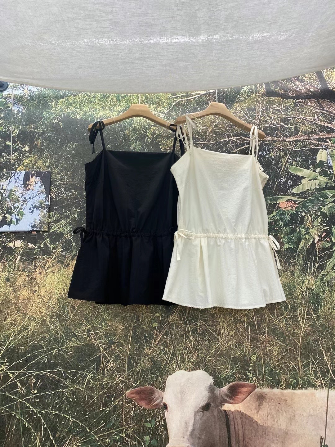 LIVING/CO-씨오-T韓國直郵東大門實拍女裝新品推薦吊帶背心CO CO/LIVING吊帶/背心