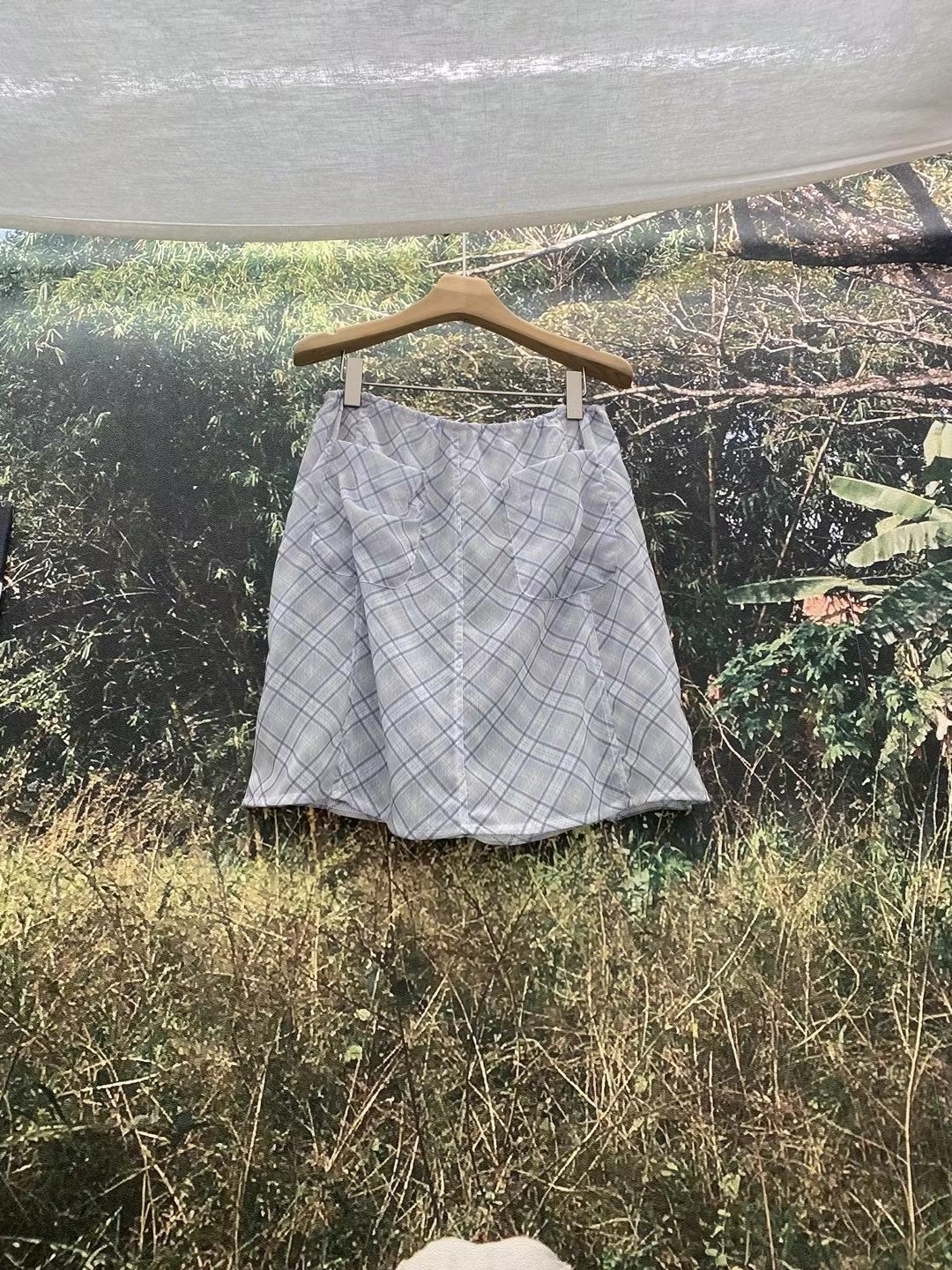 LIVING/CO-씨오-T韓國直郵女士新品熱賣24秋夏真品短裙CO CO/LIVING短裙圖色2
