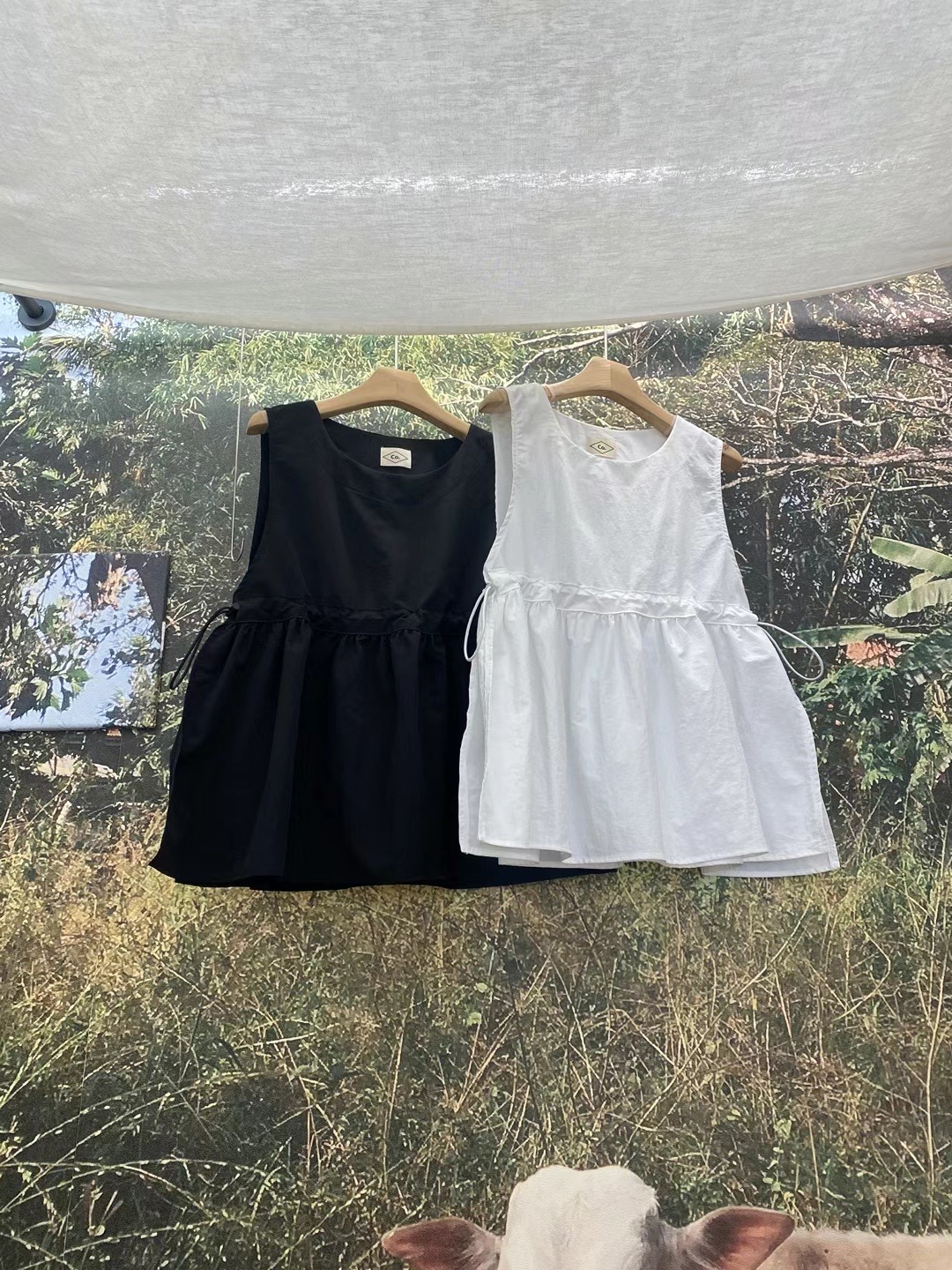 LIVING/CO-씨오-T韓國直郵女裝新品人氣推薦職業吊帶背心CO CO/LIVING吊帶/背心