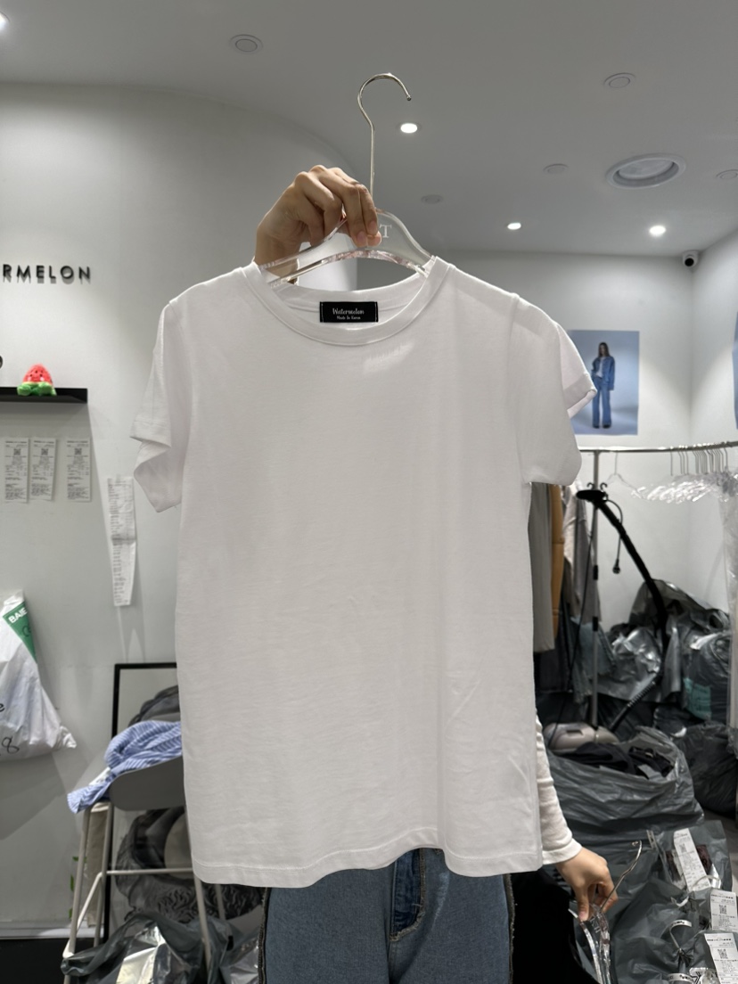 WATERMELON韓國直郵東大門代購女裝新款時尚人氣真品休閑T恤STATEMENTT恤圖色1