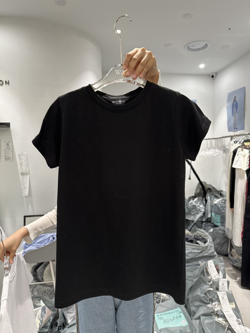 WATERMELON韓國直郵東大門代購女裝新款時尚人氣真品休閑T恤STATEMENTT恤圖色2