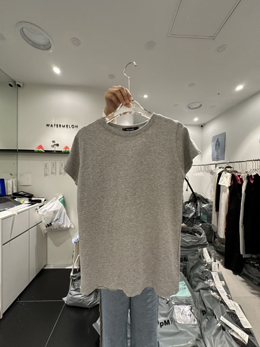 WATERMELON韓國直郵東大門代購女裝新款時尚人氣真品休閑T恤STATEMENTT恤圖色3