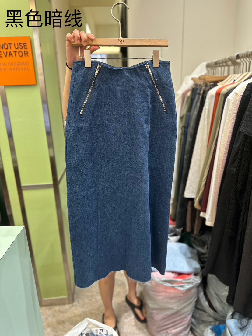 REIZ直郵韓國代購女裝新款真品休閑職業推薦人氣熱賣時尚長裙REIZ長裙圖色1