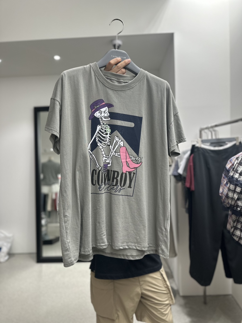 TARABY MOTION韓國直郵東大門代購女裝新品熱賣職業24春夏T恤TARABY MOTIONT恤圖色1