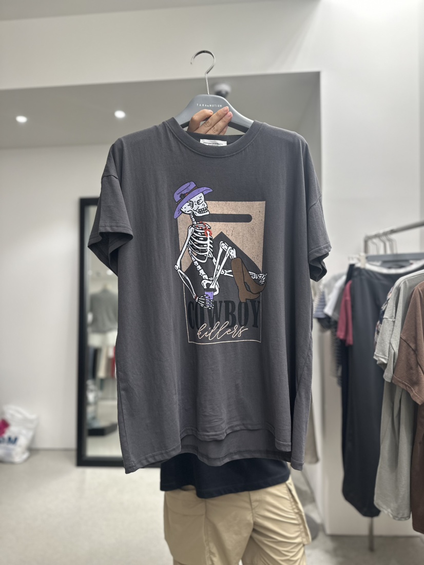 TARABY MOTION韓國直郵東大門代購女裝新品熱賣職業24春夏T恤TARABY MOTIONT恤圖色3