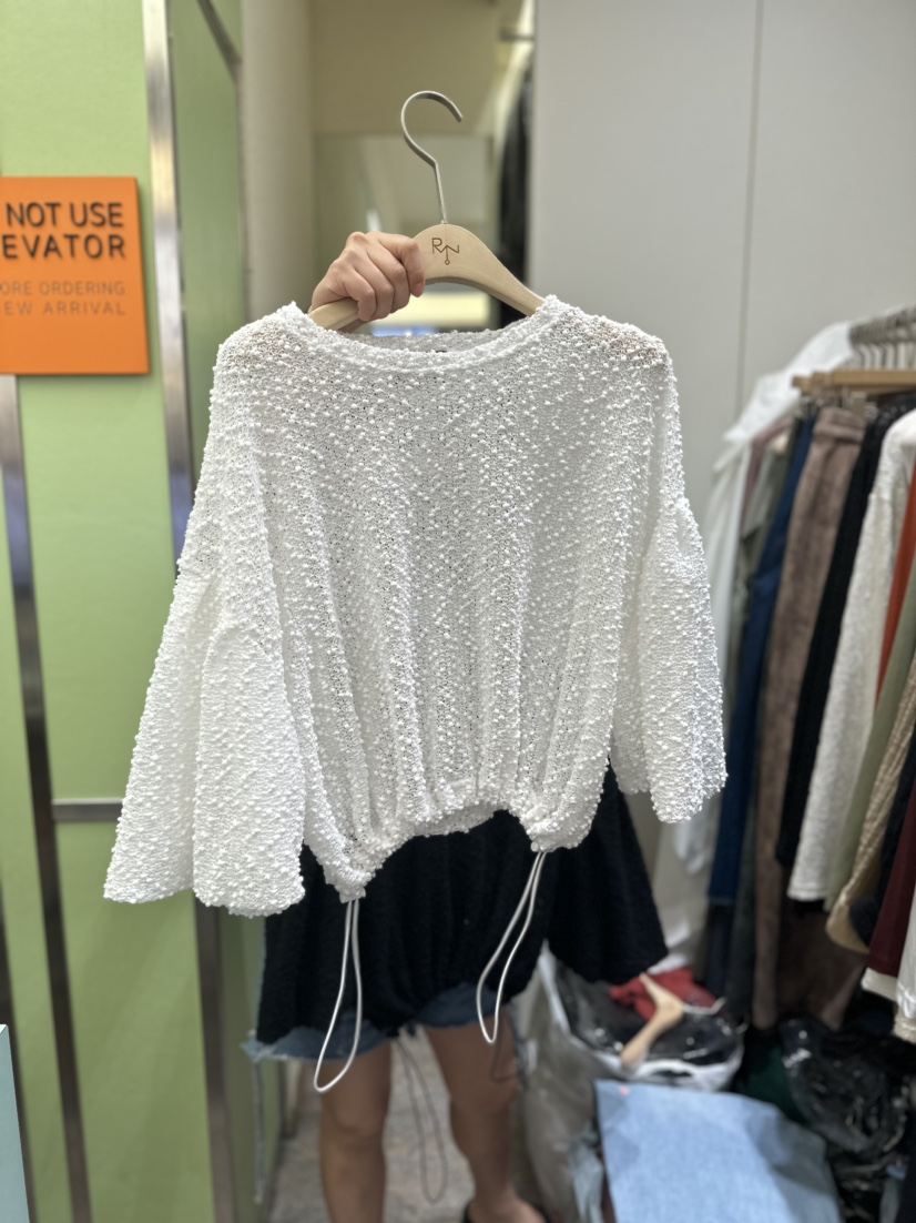 REIZ韓國直郵女裝新款人氣時尚休閑職業推薦24春夏真品衛衣REIZ衛衣圖色1