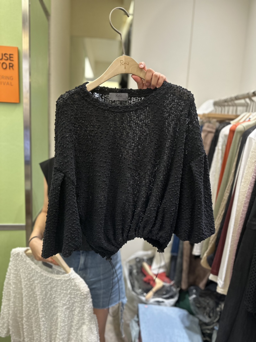 REIZ韓國直郵女裝新款人氣時尚休閑職業推薦24春夏真品衛衣REIZ衛衣圖色2